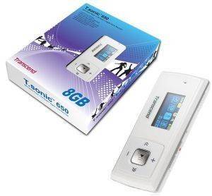 TRANSCEND 8GB T.SONIC 650 WHITE