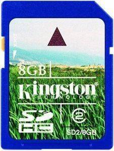 KINGSTON 8GB MICRO SECURE DIGITAL HIGH CAPACITY CLASS 4