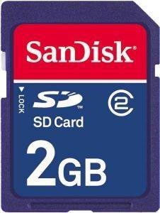 SANDISK 2GB SECURE DIGITAL CARD