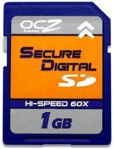 OCZ SECURE DIGITAL 1GB HIGH SPEED 60X