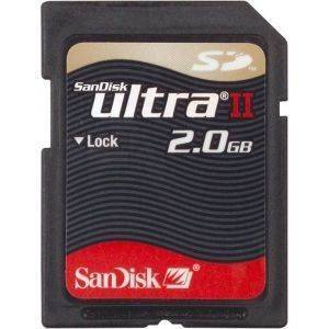 SANDISK 2GB SECURE DIGITAL ULTRA II CARD