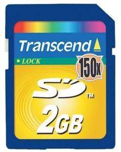 TRANSCEND SECURE DIGITAL 2GB 150X ULTRA