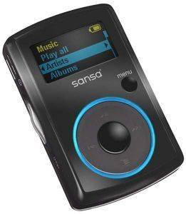 SANDISK SANSA CLIP 1GB BLACK