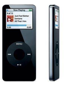 APPLE IPOD NANO BLACK 8GB