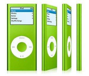 APPLE IPOD NANO GREEN 8GB