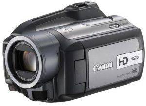 CANON HG20 HD CAMCORDER SILVER