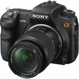SONY ALPHA DSLR-A700K + 18-70MM KIT + SONY HARD LCD PROTECTING COVER