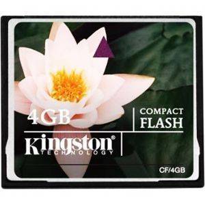 KINGSTON CF/4GB 4GB COMPACT FLASH