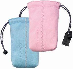 SONY SOFT CARRY POUCH PINK/ GREY  BLUE/ BEIGE, LCS-CSKP
