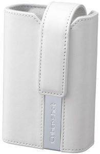 SONY GENUINE LEATHER SOFT CARRY CASE WHITE, LCS-WGW