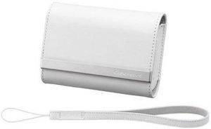 SONY HIGH- GRADE CARRY CASE WHITE IN GENUINE LEATHER, LCS-THPW