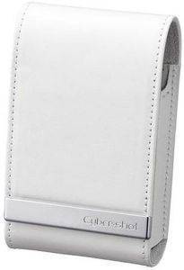 SONY SOFT CARRYING CASE WHITE IN GENUINE LEATHER, LCS-THMW