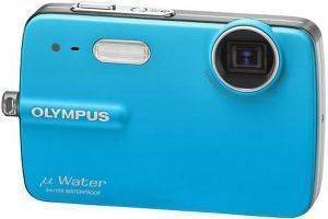 OLYMPUS MJU-550 WATERPROOF BLUE + ACCESSORY KIT