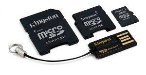 KINGSTON MBLYG2/2GB 2GB MICRO SD MOBILITY KIT