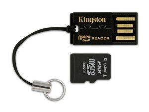 KINGSTON MRG2+SDC/2GB 2GB MICRO SD WITH GEN 2 READER