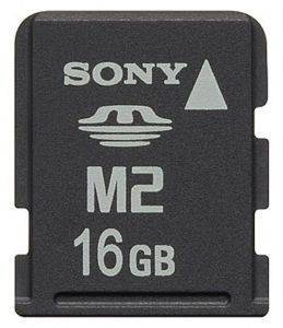 SONY MEMORY STICK MICRO MSA-16GU2 16GB WITH USB ADAPTER