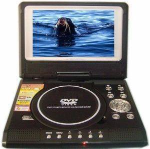 OP DV100 PORTABLE DVD PLAYER + TV