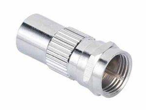 HAMA 44108 SAT ADAPTER F-MALE - COAXIAL MALE