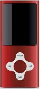 SWEEX VICI MP4 PLAYER RED 4GB