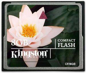 KINGSTON CF/8GB 8GB COMPACT FLASH