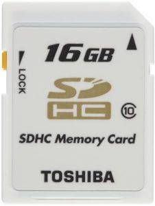 TOSHIBA 16GB SECURE DIGITAL HIGH CAPACITY CLASS 10