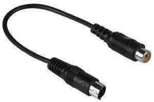 HAMA 43077 ADAPTER S-VHS FOR PLUG TO RCA