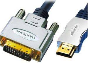 CLICKTRONIC HC270 HDMI TO DVI-D CABLE 5M