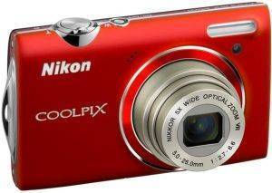 NIKON COOLPIX S5100 RED