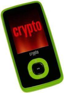 CRYPTO COLORLINE 18 1.8\'\' MULTIMEDIA PLAYER GREEN 4GB