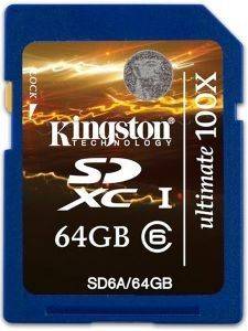 KINGSTON SD6A/64GB 64GB SDXC ULTIMATE 100X CLASS 6