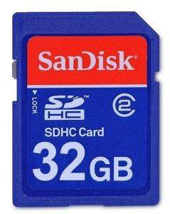 SANDISK 32GB SECURE DIGITAL HC CLASS 4