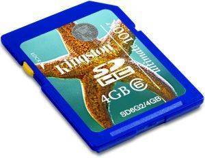 KINGSTON SD6G2/4GB SDHC 4GB ULTIMATE 100X CLASS 6