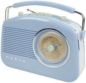 KONIG HAV-TR 700BU RETRO RADIO BLUE