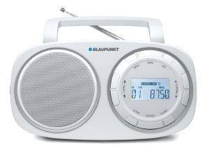 BLAUPUNKT TABLE-TOP MULTI-BAND AC/DC DIGITAL PLL RADIO BSD-9001 WHITE