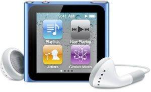 APPLE IPOD NANO 8GB MC689 6TH GEN BLUE