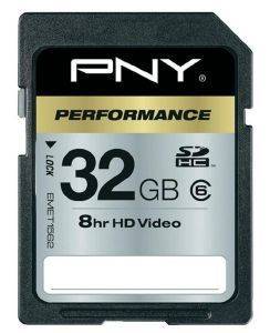 PNY 32GB SDHC CLASS 6