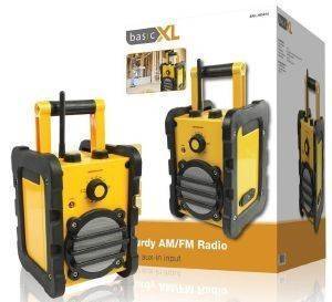 BASICXL BXL-HDR 10 STURDY AM/FM RADIO