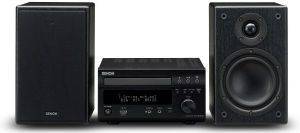 DENON D-M38 MINI HI-FI SYSTEM BLACK/ BLACK