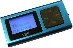 CRYPTO W004528 PEGGY  4GB MP3 PLAYER METALLIC BLUE