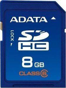 ADATA 8GB SECURE DIGITAL HIGH CARACITY CLASS 4