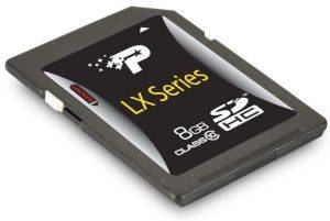 PATRIOT PSF8GSDHC10 LX SERIES 8GB SDHC CLASS 10