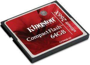 KINGSTON CF/64GB-U2 64GB COMPACT FLASH CARD ULTIMATE 266X