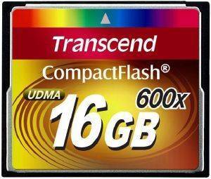 TRANSCEND 16GB EXTREME PLUS 600X COMPACT FLASH