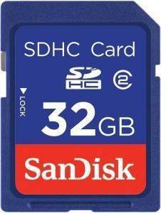 SANDISK 32GB SECURE DIGITAL HIGH CAPACITY CLASS 2 SDSDB-032G-B35