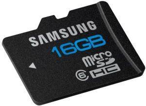 SAMSUNG MB-MSAGB 16GB MICROSD CARD CLASS 6
