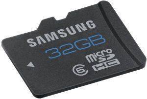 SAMSUNG 32GB MICRO SECURE DIGITAL HIGH CAPACITY CLASS 6 + ADAPTER