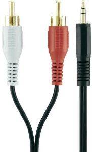 BELKIN F8V3013CP3M-G 3.5MM JACK TO 2XRCA CABLE 3M BLACK