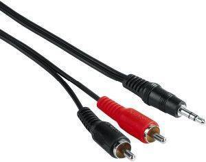 HAMA 30456 3.5MM STEREO PLUG - 2XRCA PLUGS 5M