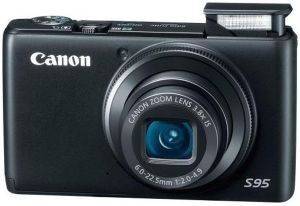 CANON POWERSHOT S95 IS BLACK