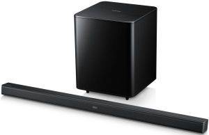 SAMSUNG HW-F550 2.1 SOUNDBAR SYSTEM WITH WIRELESS SUBWOOFER BLACK